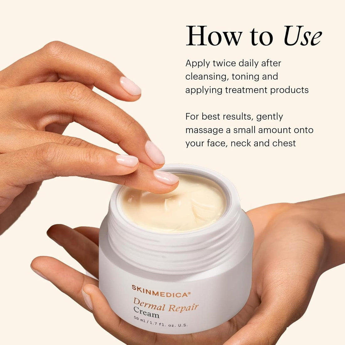 SkinMedica Facial Moisturizer 1.7 fl. oz. SkinMedica Dermal Repair Cream - Skin Type Solutions