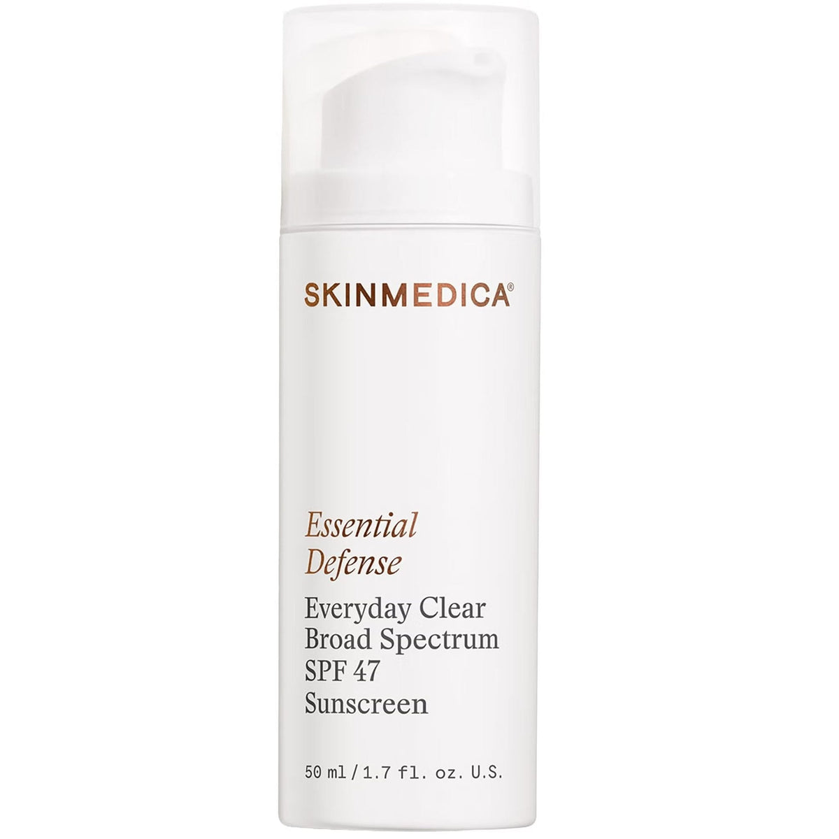 SkinMedica Facial Sunscreen 1.85 fl. oz. SkinMedica Essential Defense Everyday Clear Broad Spectrum SPF 47 Sunscreen - Skin Type Solutions