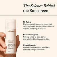SkinMedica Essential Defense Everyday Clear Broad Spectrum SPF 47 Sunscreen at skin type solutions science