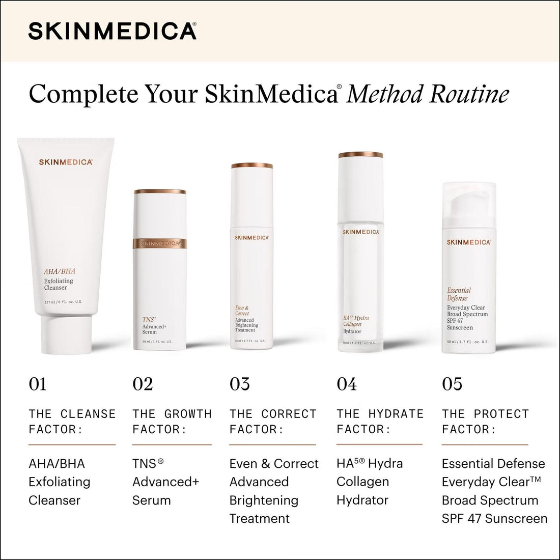 SkinMedica Essential Defense Everyday Clear Broad Spectrum SPF 47 Sunscreen at skin type solutions full routine