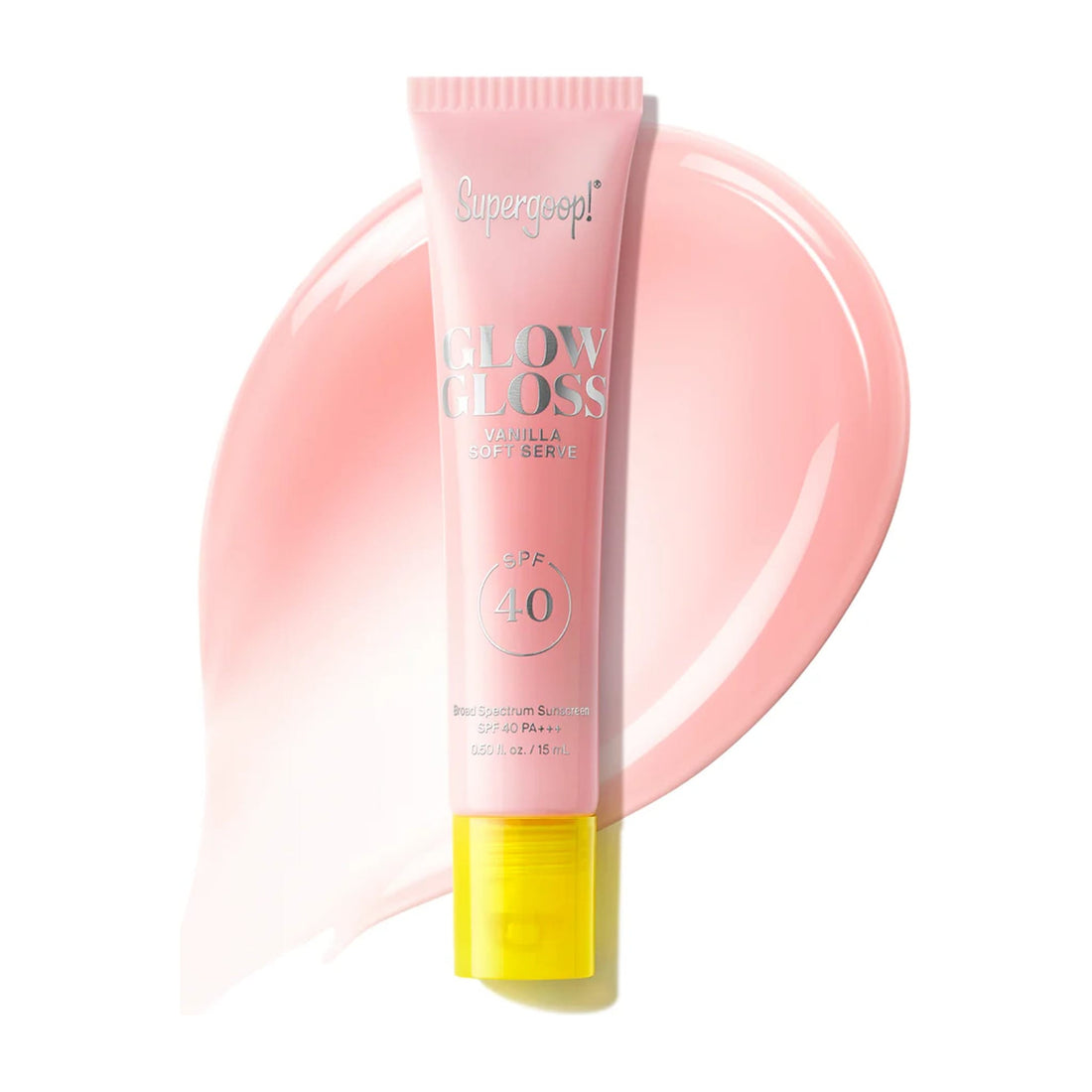 Supergoop Lip Gloss Vanilla Soft Serve Supergoop! Glow Gloss SPF 40 Lip Balm - Skin Type Solutions