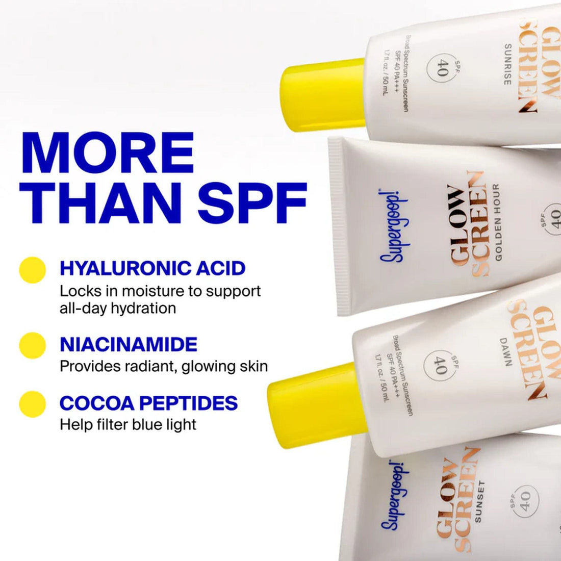 Supergoop Sunscreen Supergoop! Glowscreen SPF 40 - Skin Type Solutions