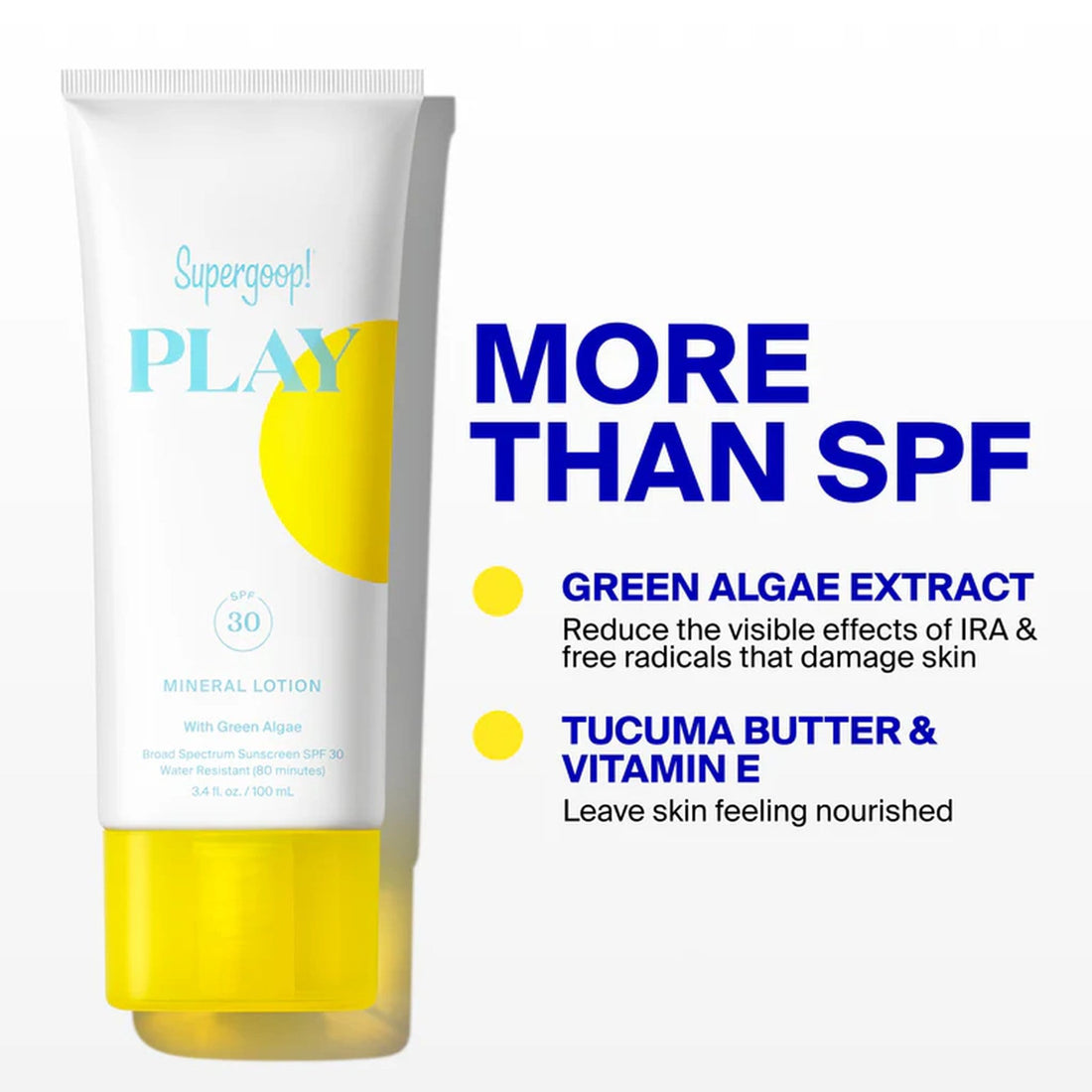 Supergoop play mineral lotion spf 30 tube at skin type solutions key ingredients