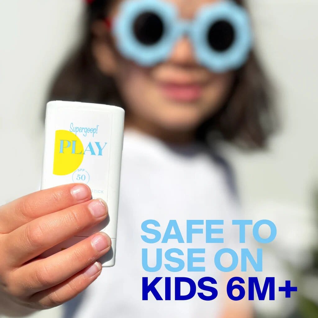 Supergoop play spf50 sunscreen stick at skin type solutions safe for kids