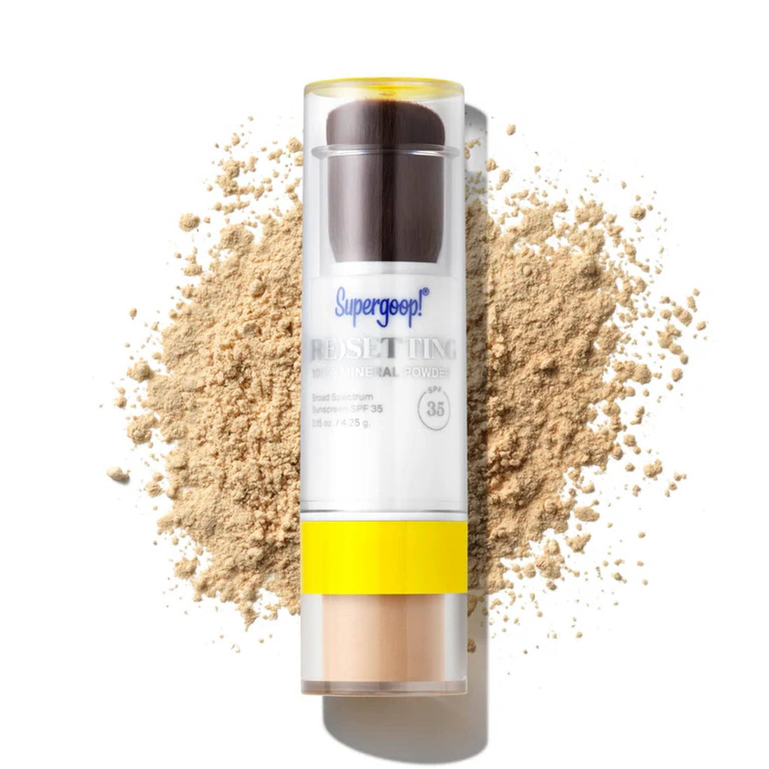 Supergoop Resetting 100% Mineral Powder SPF 35 stick at skin type solutions