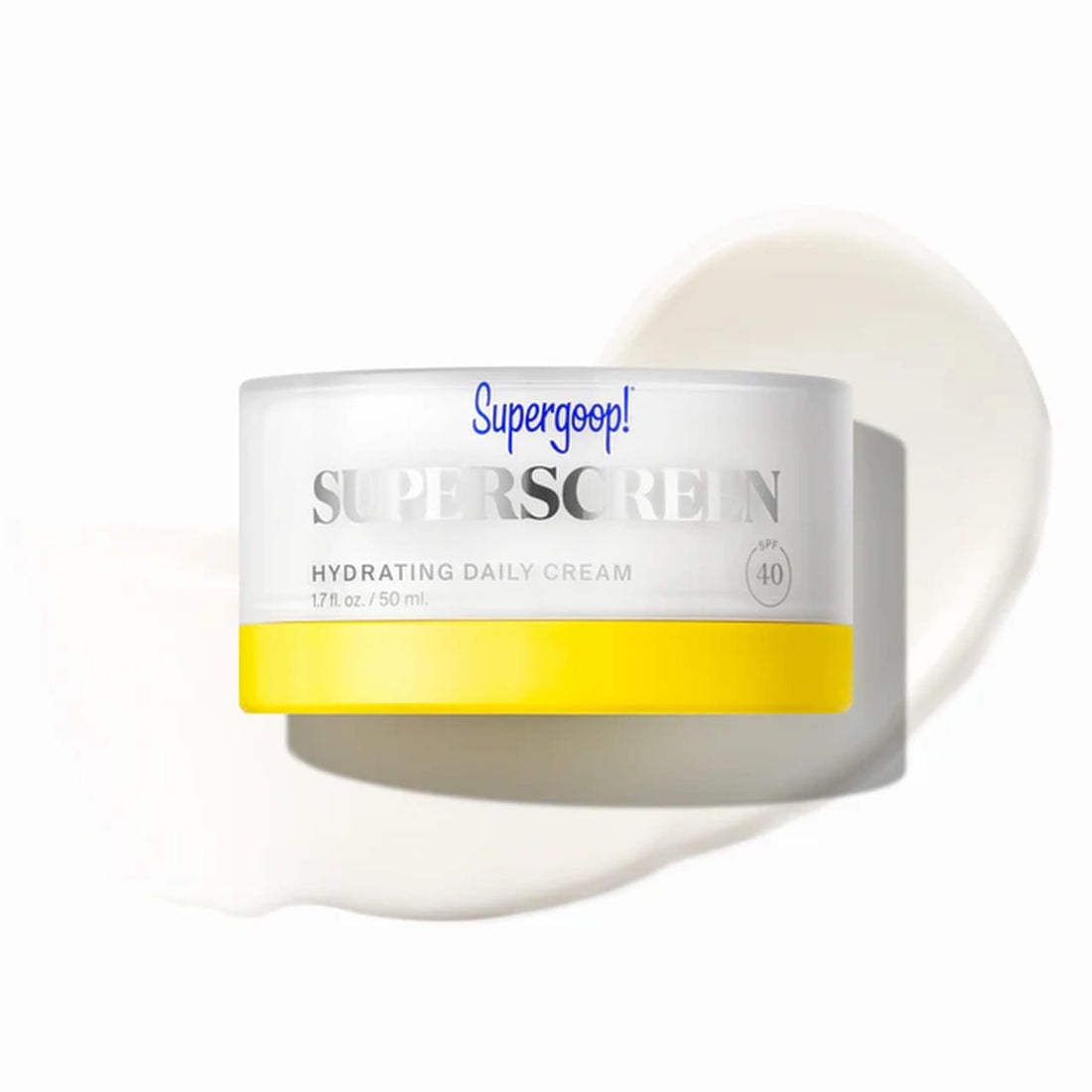 Supergoop Sunscreen 1.7 fl. oz. | 50 ml Supergoop! Superscreen Hydrating Daily Cream SPF 40 - Skin Type Solutions