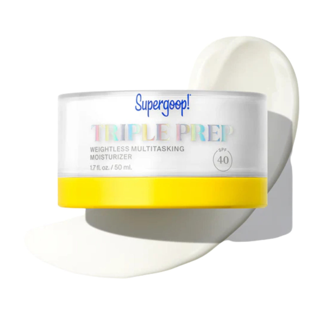 Supergoop Sunscreen 1.7 Fl oz. / 50ml Supergoop! Triple Prep Weightless Multitasking Moisturizer SPF 40 - Skin Type Solutions