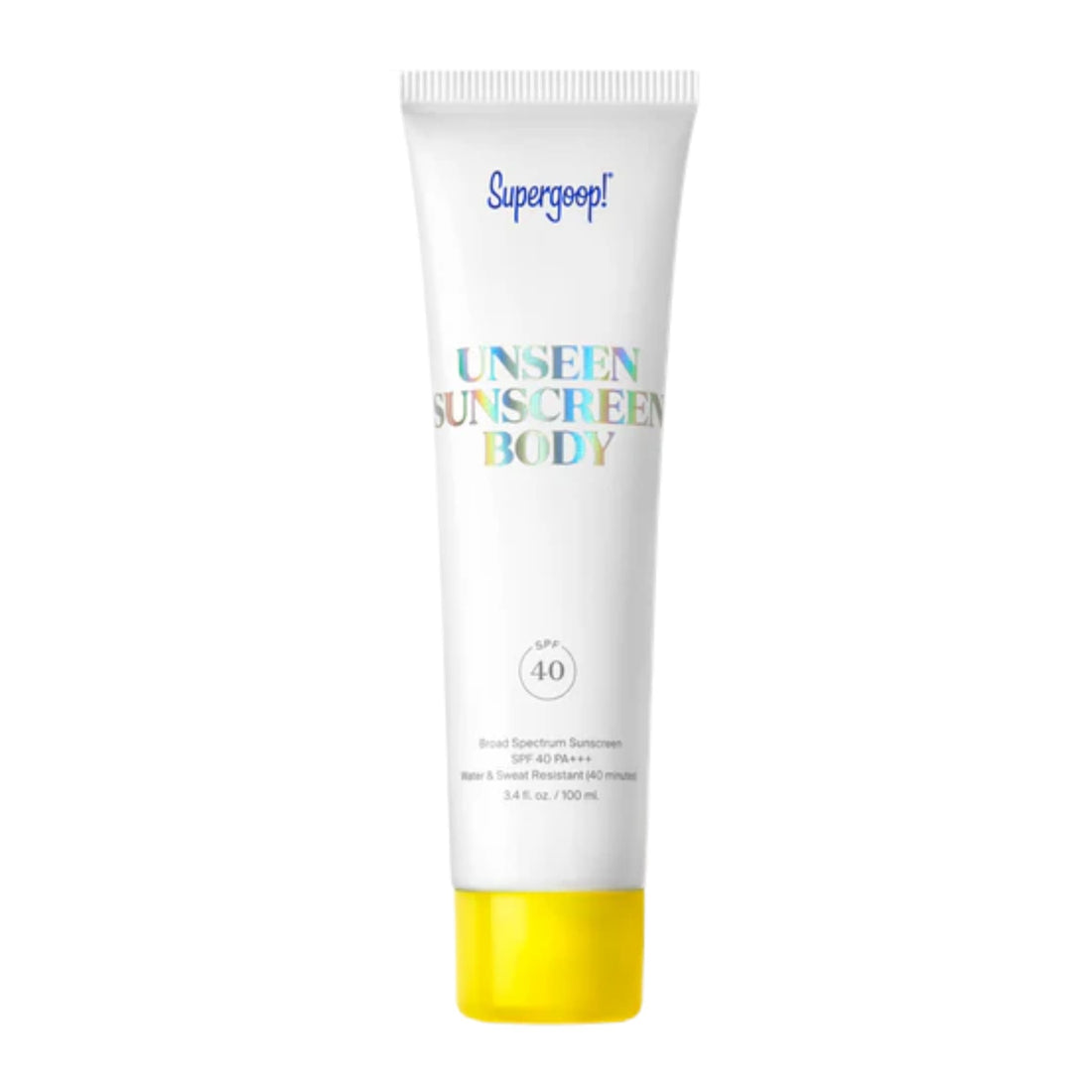 Supergoop Sunscreen 3.4 Fl. oz / 100ml Supergoop! Unseen Sunscreen Body SPF 40 - Skin Type Solutions