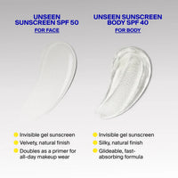 Supergoop Sunscreen 3.4 Fl. oz / 100ml Supergoop! Unseen Sunscreen Body SPF 40 - Skin Type Solutions