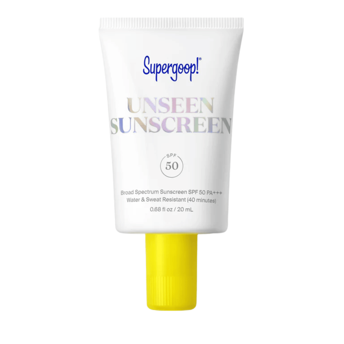 Supergoop unseen sunscreen spf50 at skin type solutions