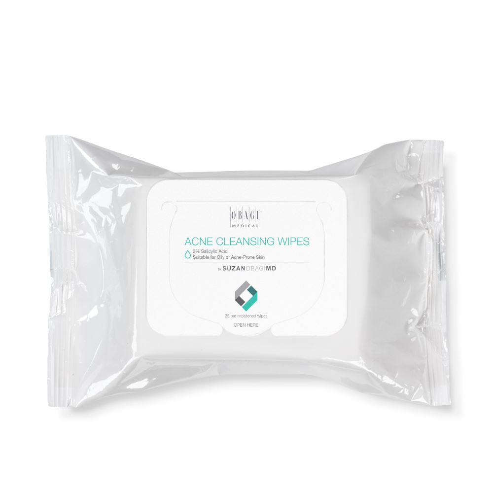 SUZANOBAGIMD On the Go Cleansing Wipes for Oily or Acne Prone Skin