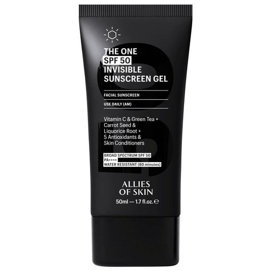 Allies Of Skin Sunscreen Allies of Skin The One SPF 50 Invisible Sunscreen Gel - Skin Type Solutions
