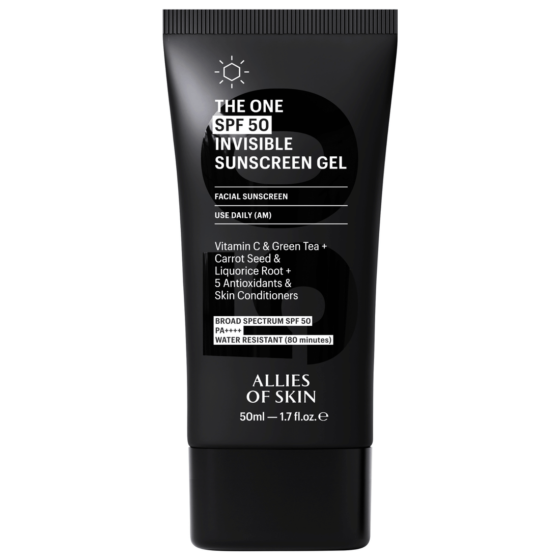 Allies Of Skin Sunscreen Allies of Skin The One SPF 50 Invisible Sunscreen Gel - Skin Type Solutions
