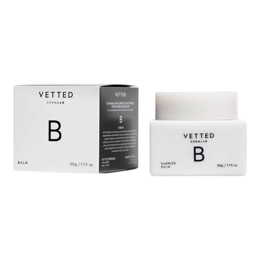Vetted Face Moisturizers 50 ml VETTED B Barrier Balm - Skin Type Solutions
