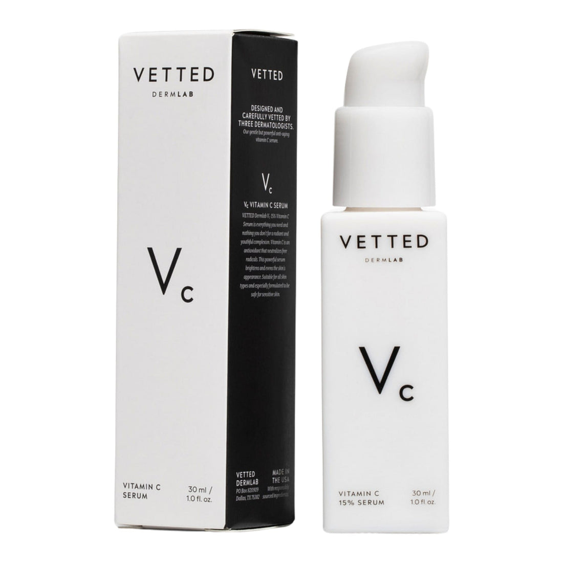 Vetted Treatments & Serums 30 ml VETTED Vc Vitamin C Serum - Skin Type Solutions