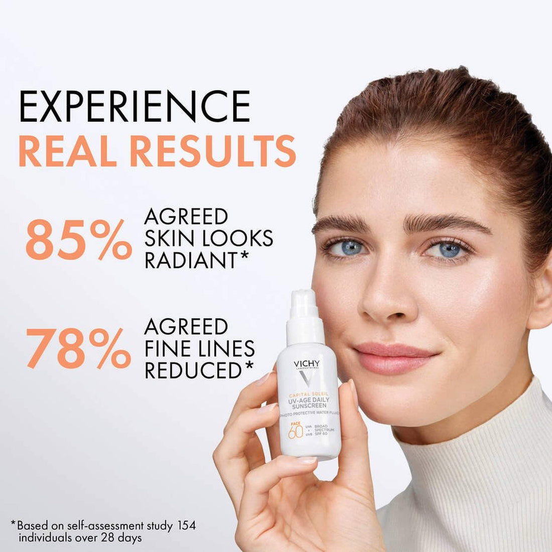 Vichy Sunscreen Vichy Capital Soleil UV-Age Daily Sunscreen Broad Spectrum SPF 60 - Skin Type Solutions