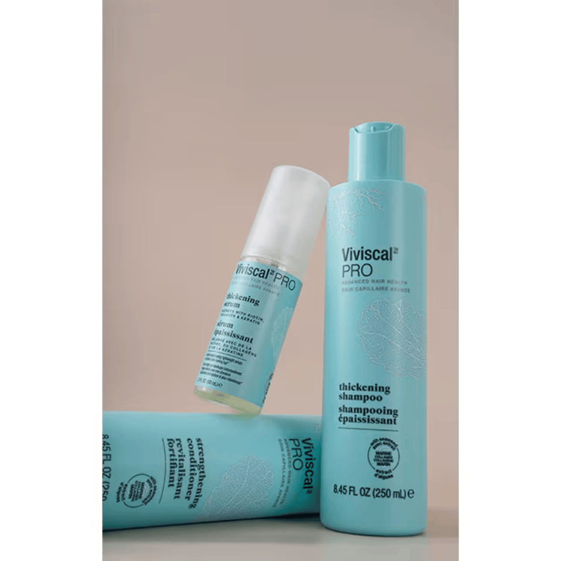 Viviscal Hair Thickening Serum, Instant Lightweight Hair Product, Leave