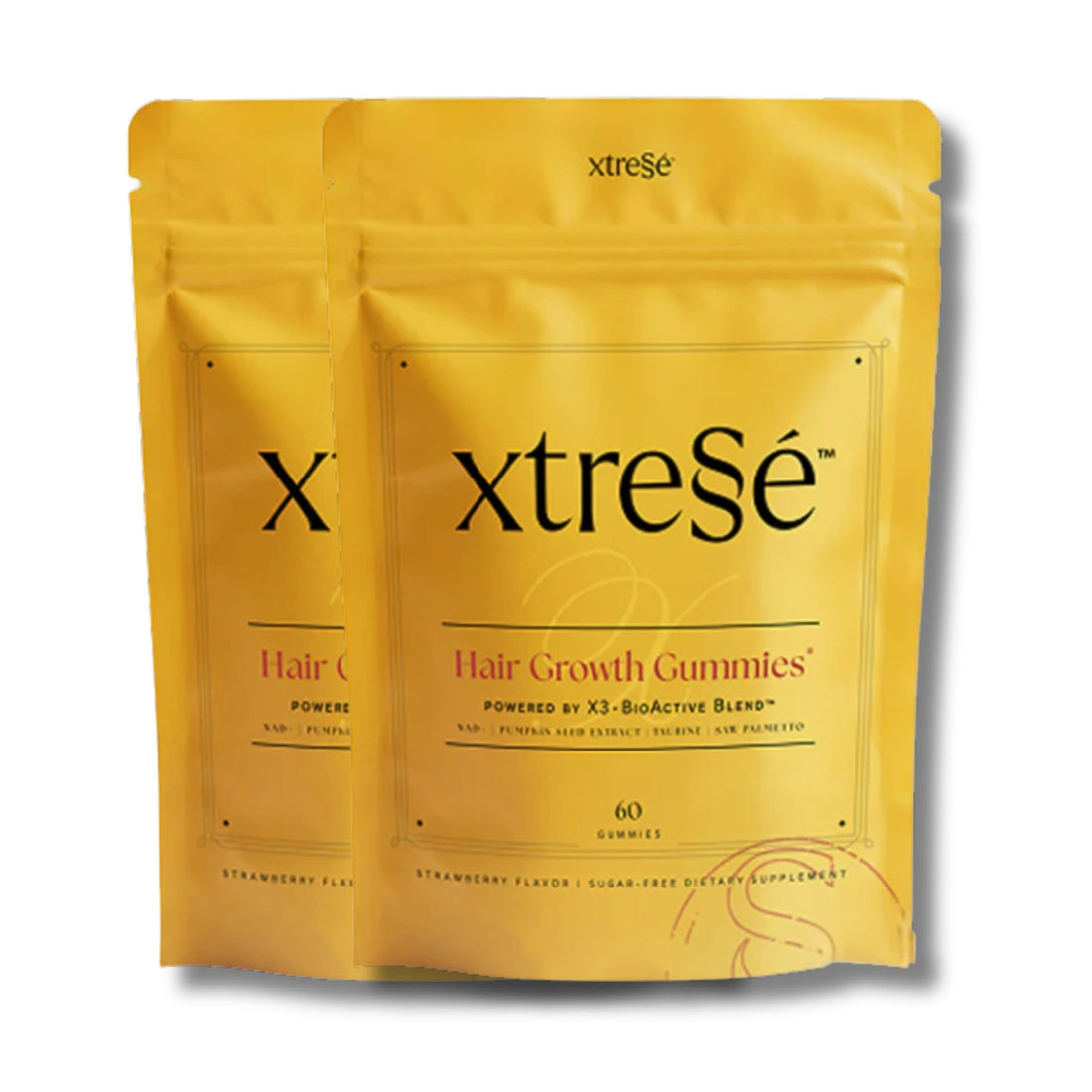 Xtresse Hair Supplement 2 Pack Xtressé Hair Growth Gummies - Skin Type Solutions