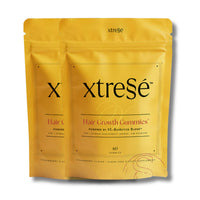 Xtresse Hair Supplement 2 Pack Xtressé Hair Growth Gummies - Skin Type Solutions