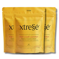 Xtresse Hair Supplement 3 Pack Xtressé Hair Growth Gummies - Skin Type Solutions