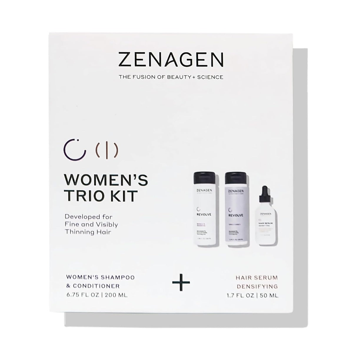 Zenagen Hair Loss Treatments Zenagen Revolve Women's Trio Kit - Skin Type Solutions