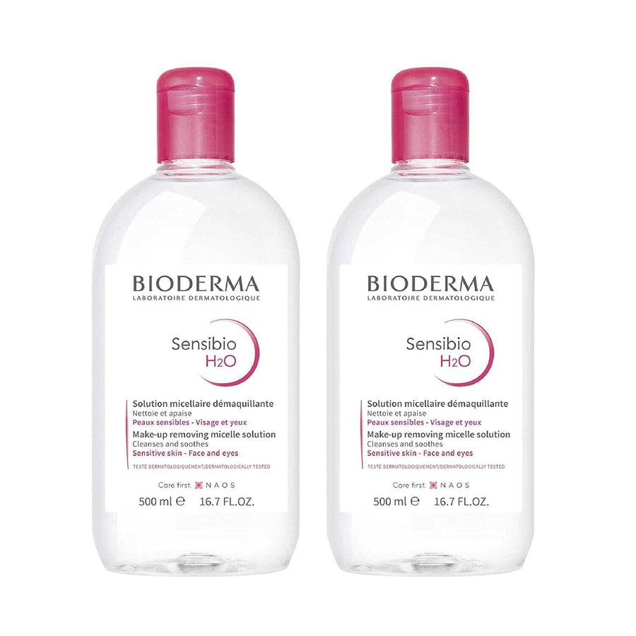 Bioderma Sensibio H2O Micellar Water Bioderma 2 x 500ml / 33.4 fl. oz. Shop at Skin Type Solutions
