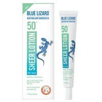 Blue Lizard Australian Sheer Mineral Sunscreen Lotion for Face SPF 50+ Blue Lizard 1.7 fl. oz. Tube Shop Skin Type Solutions