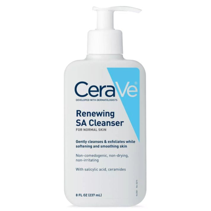 CeraVe Renewing SA Cleanser for Normal Skin Cerave 8 oz. Shop Skin Type Solutions