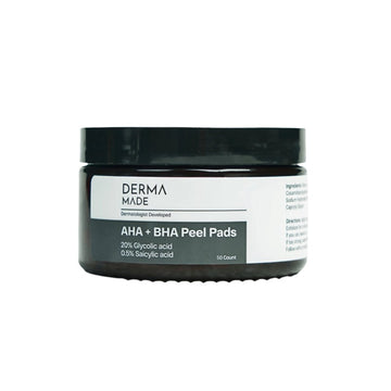 Derma Made AHA+BHA Peel Pads Derma Made 50 Pads Shop Skin Type Solutions