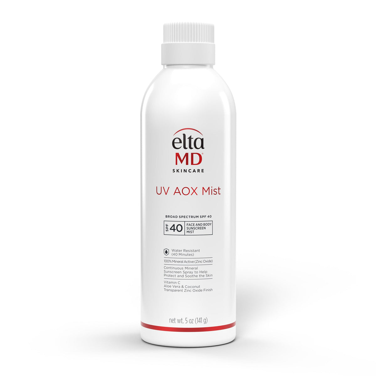 EltaMD Body Sunscreen 5 oz. EltaMD UV AOX Mist Broad Spectrum SPF 40 - Skin Type Solutions
