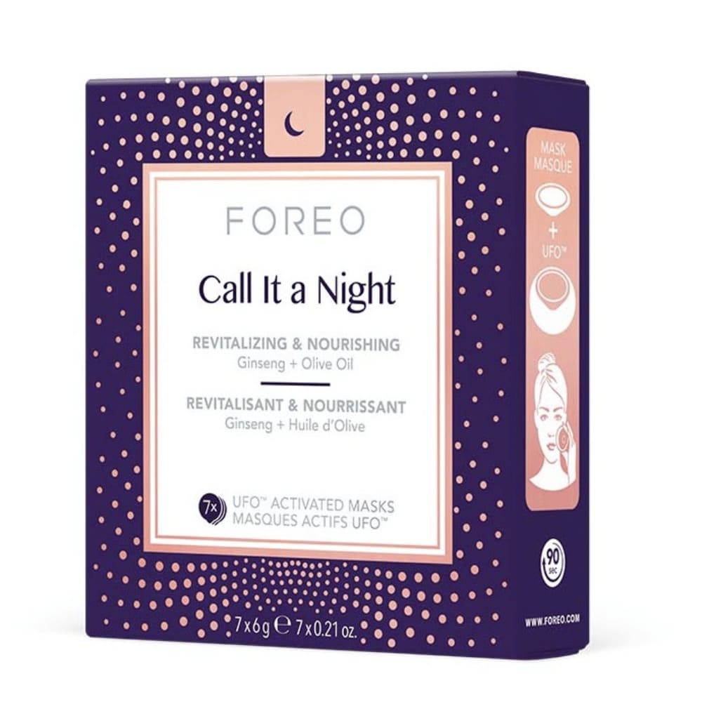 FOREO SkinCare 7-Pack FOREO UFO Call It a Night Nourishing & Revitalizing Facial Treatment - Skin Type Solutions