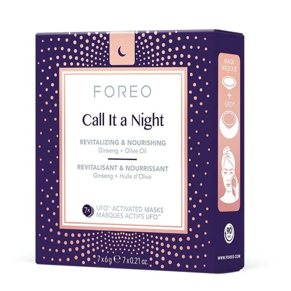 FOREO SkinCare 7-Pack FOREO UFO Call It a Night Nourishing & Revitalizing Facial Treatment - Skin Type Solutions