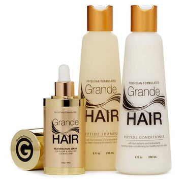 Grande Cosmetics GrandeHAIR Set - Full Size 3 Piece System ($175 Value) Grande Cosmetics Shop at Skin Type Solutions