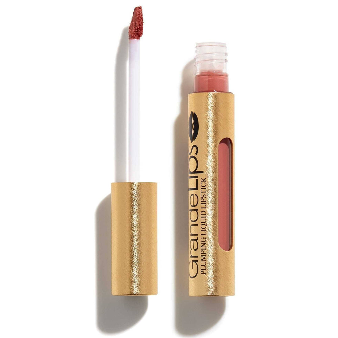 GrandeLIPS Plumping Liquid Lipstick | Semi-Matte Grande Cosmetics Desert Peak Shop at Skin Type Solutions