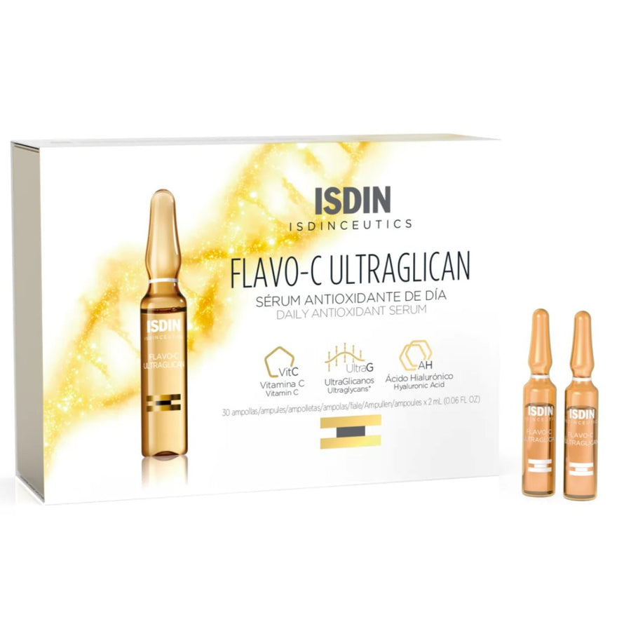 ISDIN Flavo-C Ultraglican Ampules ISDIN 10 Ampules Shop Skin Type Solutions