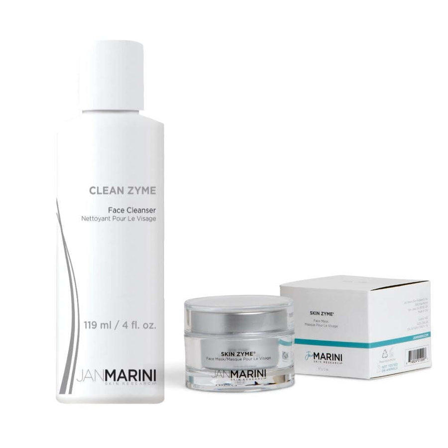 Jan Marini Clean Zyme + Skin Zyme Bundle Jan Marini Shop at Skin Type Solutions