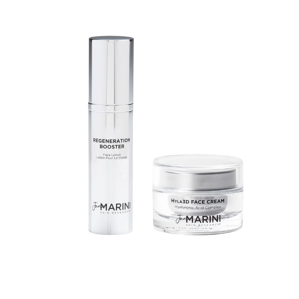 Jan Marini Moisturizer Kits Jan Marini Regeneration Booster + Hyla3D Face Cream ($340 Value) - Skin Type Solutions