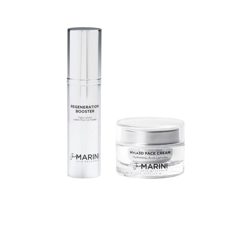 Jan Marini Regeneration Booster + Hyla3D Face Cream shop at Skin Type Solutions