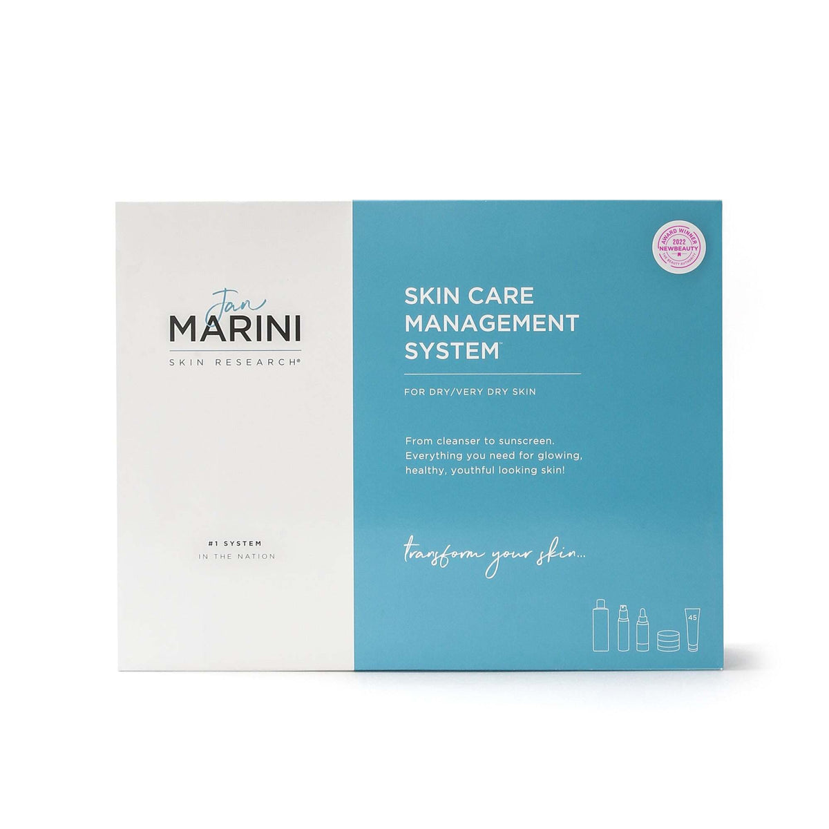 Jan Marini Facial Kits Jan Marini Skin Care Management System - Dry/Very Dry Skin with Marini Physical Protectant Untinted SPF 30 - Skin Type Solutions