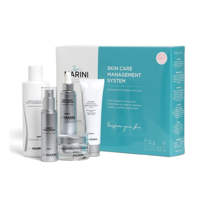 Jan Marini Skin Care Management System - Normal/Combination Skin with Marini Physical Protectant Tinted SPF 45 Jan Marini Shop at Skin Type Solutions