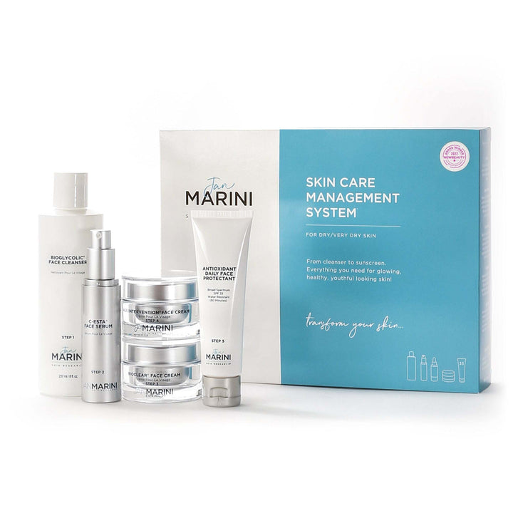 Jan Marini Skin Care Management System - Dry/Very Dry Skin with Antioxidant Daily Face Protectant SPF 33 shop at Skin Type Solutions