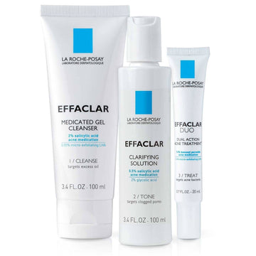 La Roche-Posay Effaclar 3 Step Acne System La Roche-Posay Shop at Skin Type Solutions