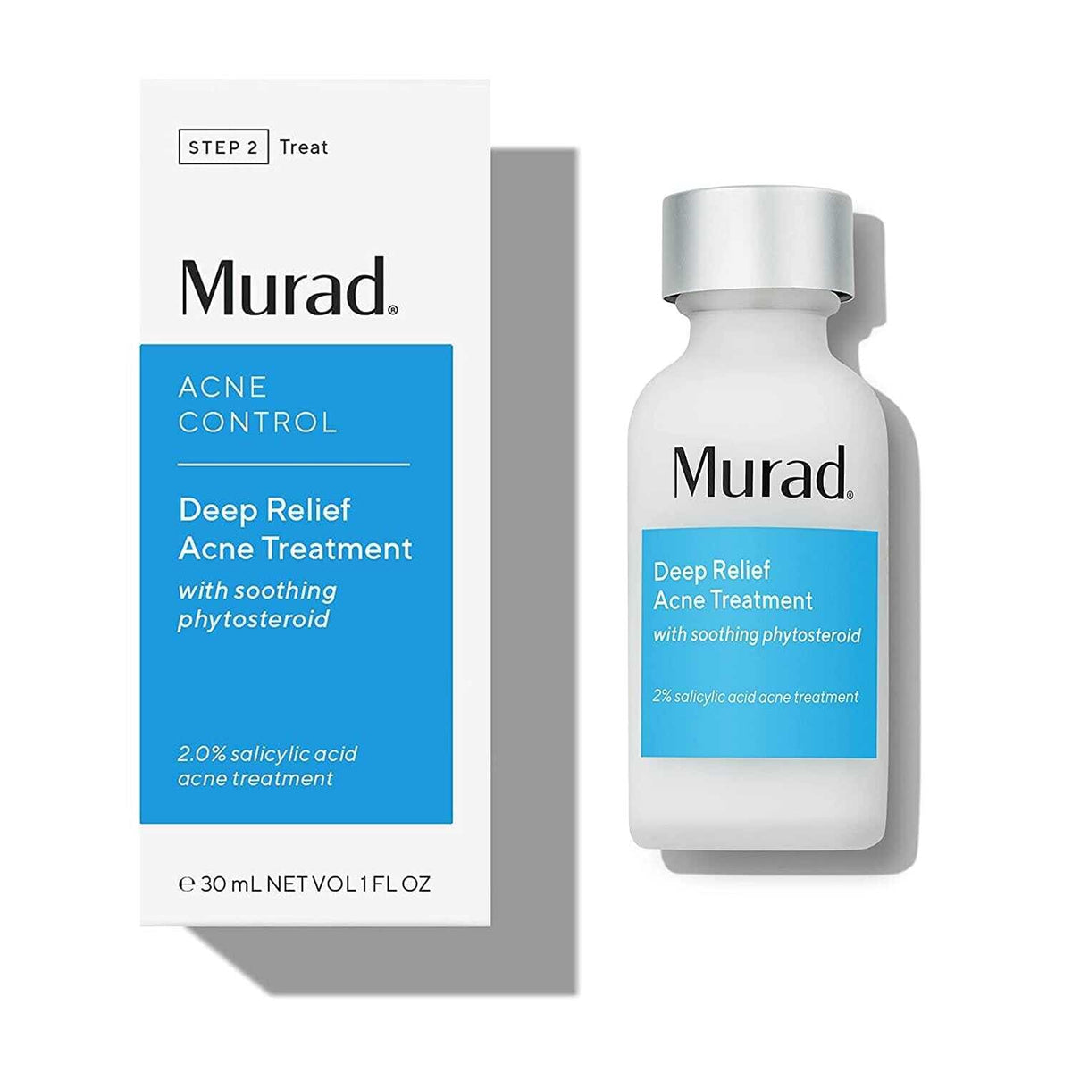 Murad Facial Treatment 1.0 fl. oz. Murad Deep Relief Acne Treatment with 2% Salicylic Acid - Skin Type Solutions