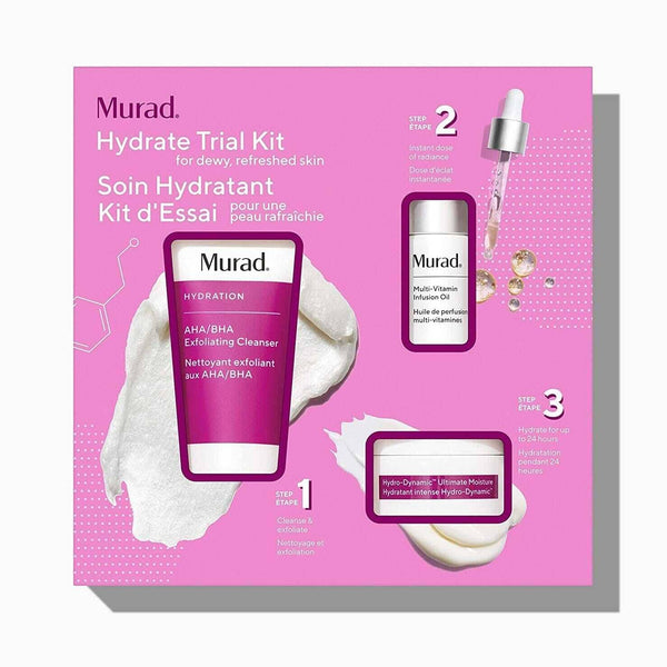 Murad SkinCare Murad Hydrate Trial Kit ($58 Value) - Skin Type Solutions