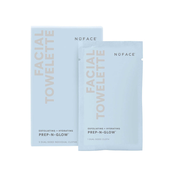 NuFace SkinCare NuFACE Prep-N-Glow Exfoliating & Hydrating Facial Wipes - Skin Type Solutions