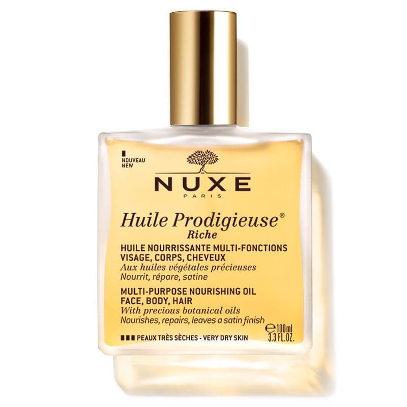 Nuxe Huile Prodigieuse Riche Multi-Purpose Oil Nuxe 3.4 fl. oz (100 ml) Shop at Skin Type Solutions