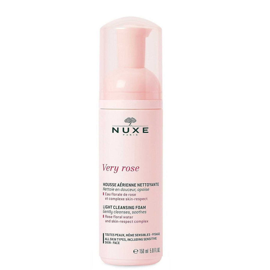 Nuxe Very Rose Light Cleansing Foam Nuxe 5.0 oz. (150ml) Shop at Skin Type Solutions