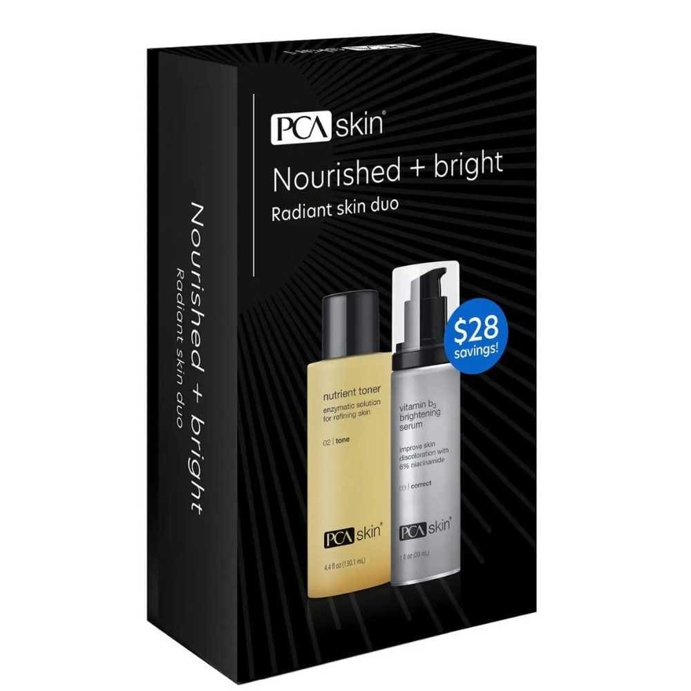 PCA Skin Nourished + Bright Radiant Skin Duo shop at Skin Type Solutions