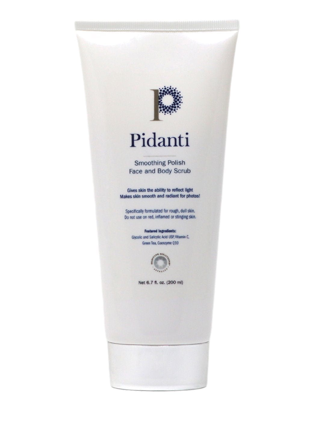 Pidanti Face & Body Cleansers Pidanti Smoothing Polish Face and Body Scrub - Skin Type Solutions