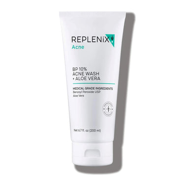 Replenix BP 10% Acne Wash + Aloe Vera Replenix 6.7 fl oz Shop Skin Type Solutions